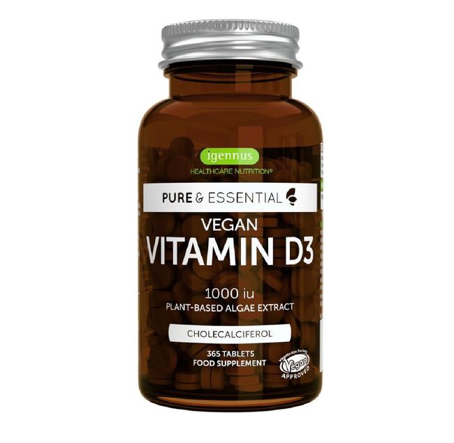 Igennus Vitamin D3 1000 IE vegan