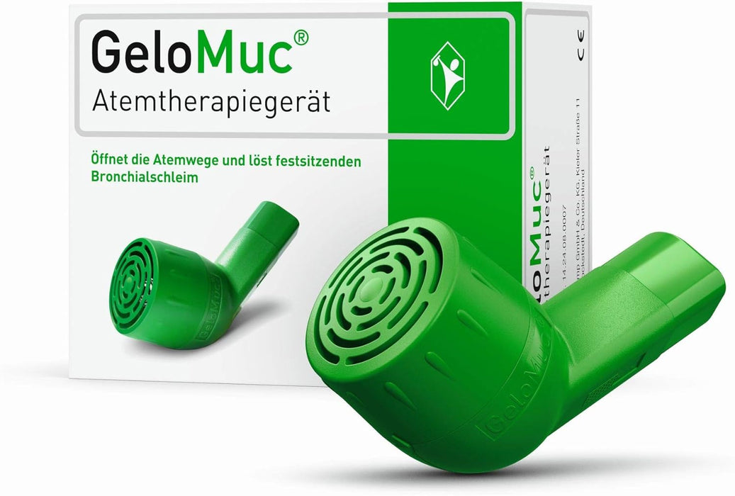 GeloMuc Atemtherapiegerät - Husten? Atemnot? GeloMuc hilft!
