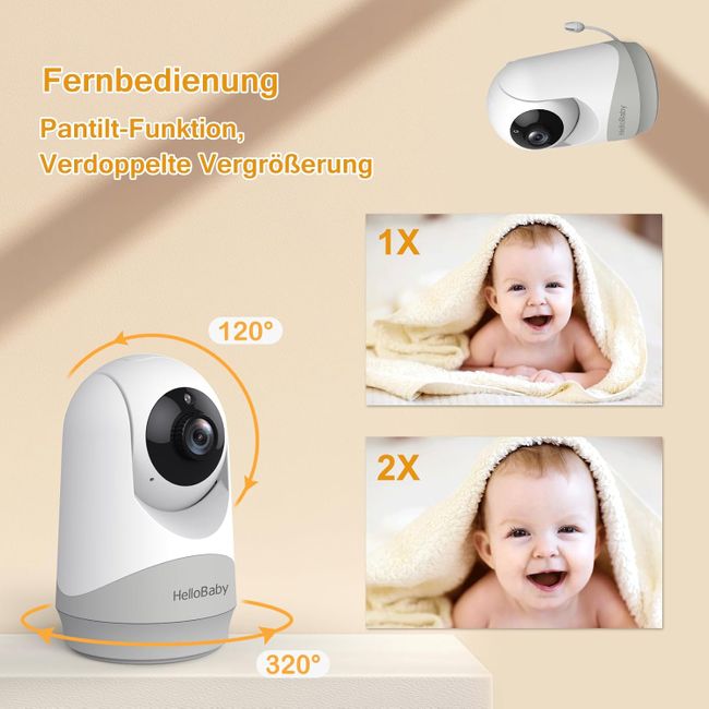HelloBaby Babyphone mit Kamera
