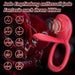 YAWNSHE Penisring Strap on Klitoris G Punkt Vibration