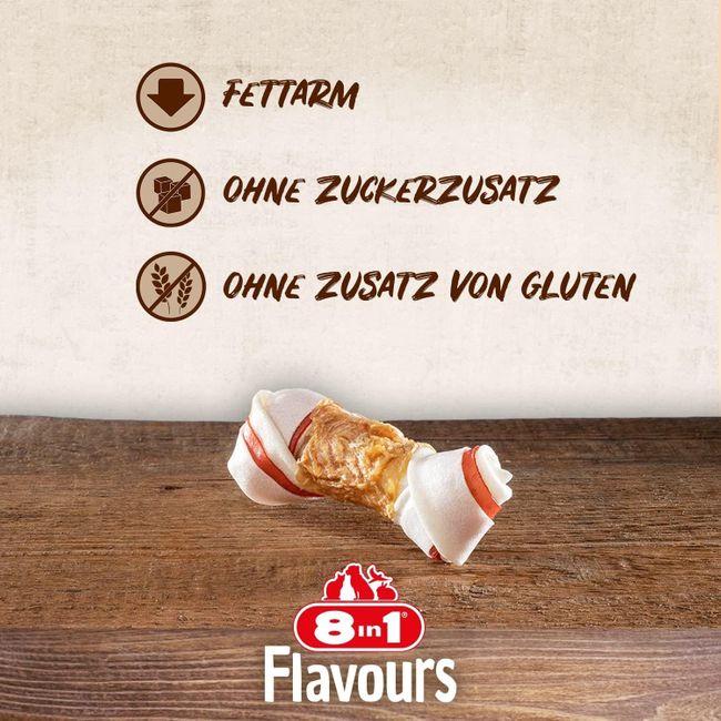 8in1 Triple Flavour Knochen S