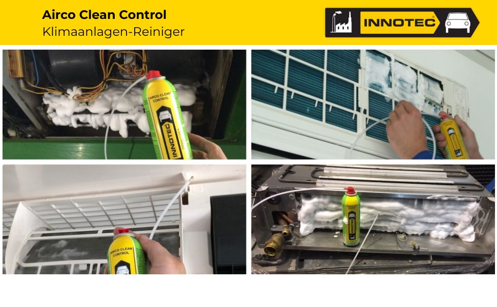 Innotec Airco Clean Control – Klimaanlagen-Reiniger – Produktvorteil und Anwendung 6