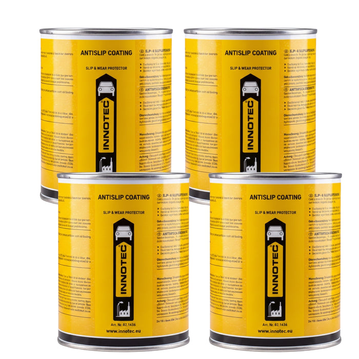 Innotec Antislip Coating - Gelb (0555) - entspr. RAL 1023, 4er-Set, Artikelnummer 1367-1