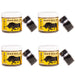 Innotec Black Bull Tape - Schwarz, 25 mm breit x 0,5 mm stark, 4er-Set, Artikelnummer 1663-25