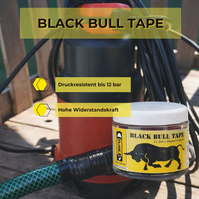 Innotec Black Bull Tape – Selbstvulkanisierendes Band – Produktvorteil und Anwendung 5