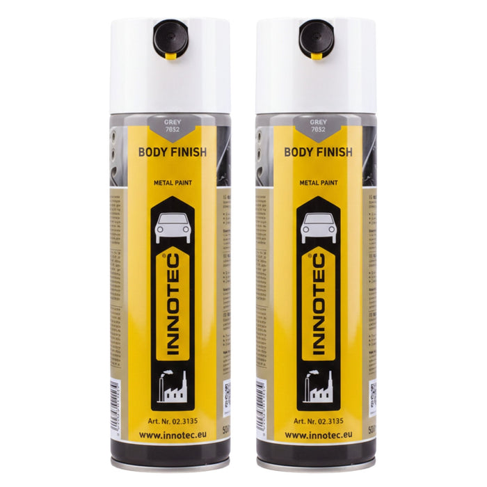 Innotec Body Finish - Grau (7042), 2er-Set, Artikelnummer 1305-2