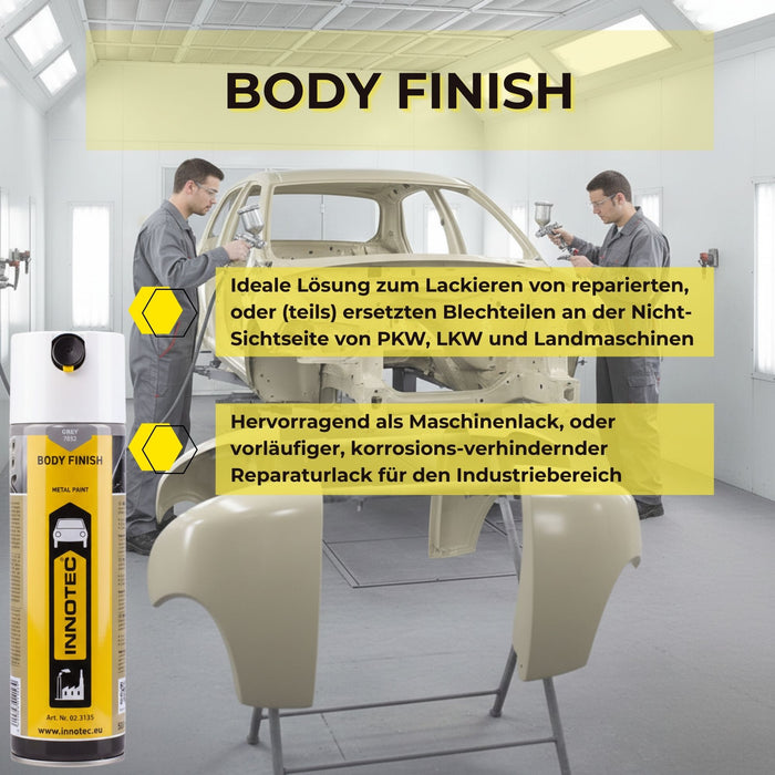 Innotec Body Finish – 1K-Grundierlack – Produktvorteil und Anwendung 1