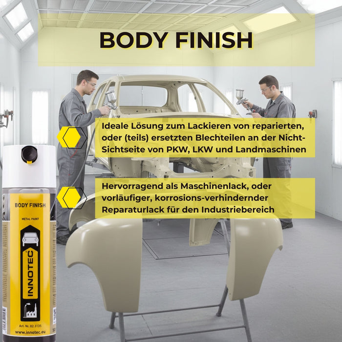 Innotec Body Finish – 1K-Grundierlack – Produktvorteil und Anwendung 2