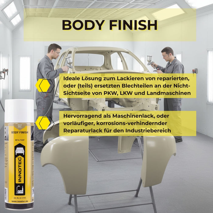 Innotec Body Finish – 1K-Grundierlack – Produktvorteil und Anwendung 3