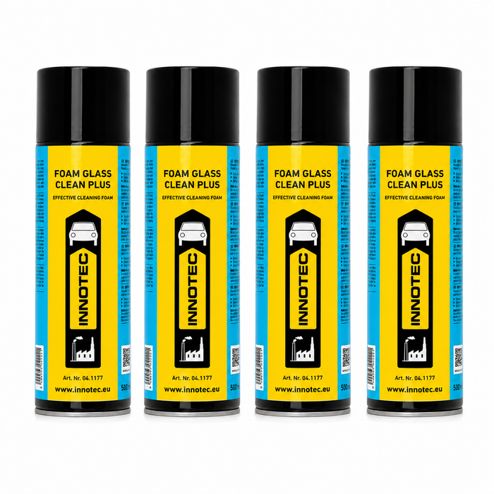 Innotec Foam Glass Clean Plus, 4er-Set, Artikelnummer 1220-00