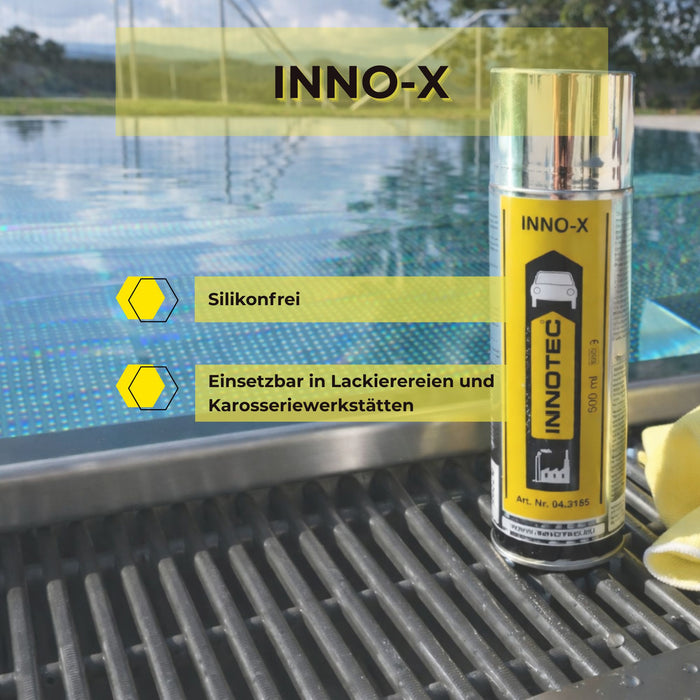 Innotec Inno-X – Edelstahlreiniger & Glanz – Produktvorteil und Anwendung 1