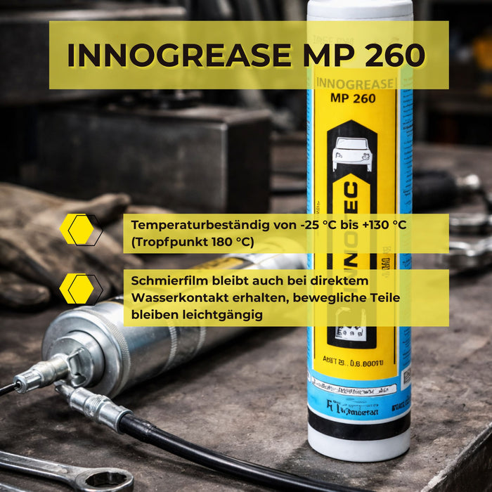Innotec Innogrease MP 260 – Mehrzweckfett – Produktvorteil und Anwendung 2