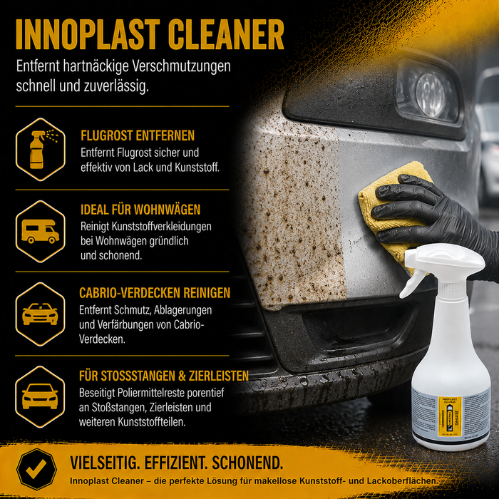 Innotec Innoplast Cleaner – Kunststoffreiniger – Produktvorteil und Anwendung 2