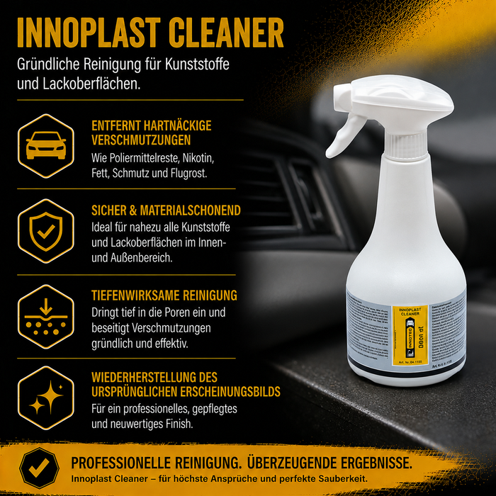 Innotec Innoplast Cleaner – Kunststoffreiniger – Produktvorteil und Anwendung 5