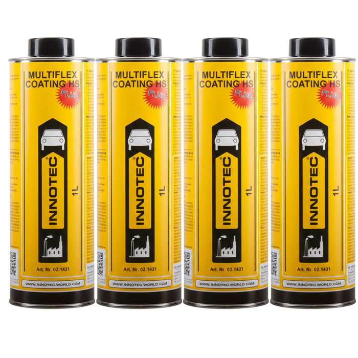 Innotec Multiflex Coating HS Plus - Grau (5070), 4er-Set, Artikelnummer 1370-1