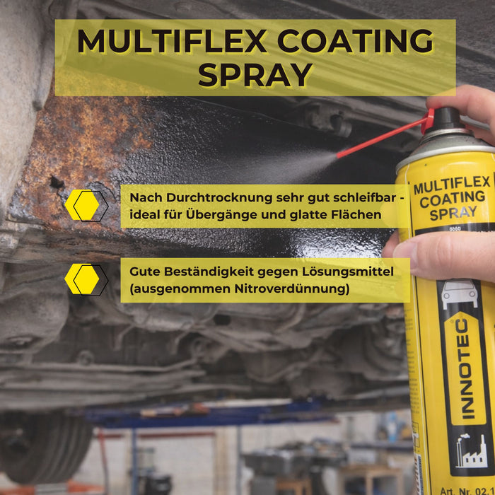 Innotec Multiflex Coating Spray – Steinschlagschutz – Produktvorteil und Anwendung 3