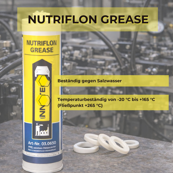 Innotec Nutriflon Grease – Lebensmitteltaugliches Schmierfett – Produktvorteil und Anwendung 4