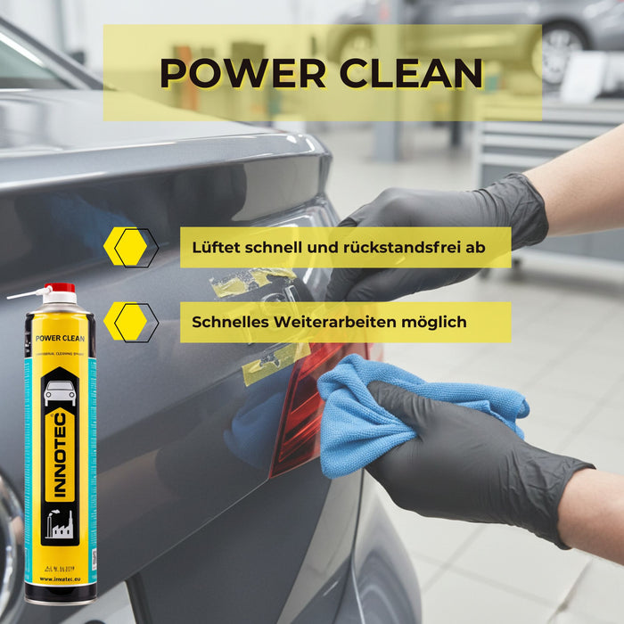 Innotec Power Clean – Hochintensiver, universeller Reinigungsspray – Produktvorteil und Anwendung 2
