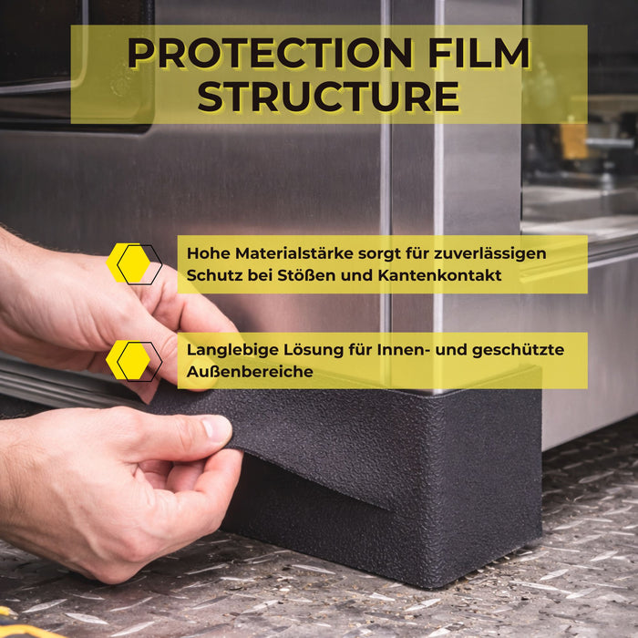 Innotec Protection Film Structure – Selbstklebende Steinschlagschutz-Folie – Produktvorteil und Anwendung 3