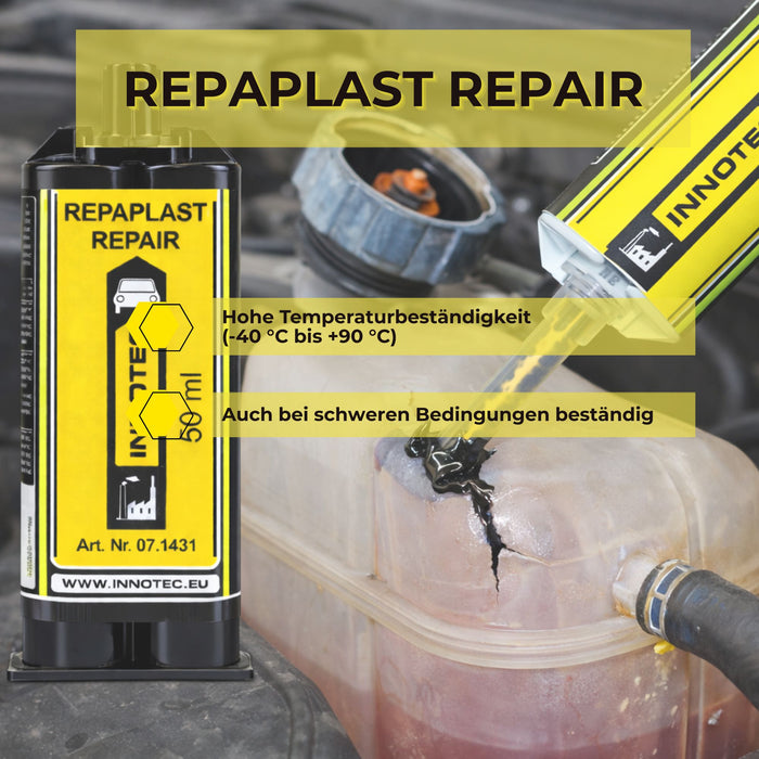 Innotec Repaplast Repair – 2K-Kunststoffkleber – Produktvorteil und Anwendung 2