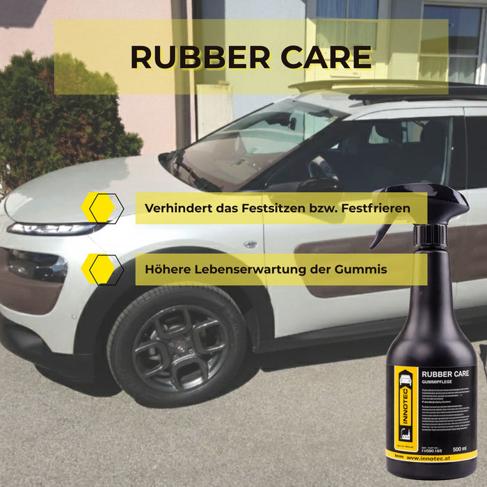 Innotec Rubber Care – Gummi- und Kunststoffpflege – Produktvorteil und Anwendung 3