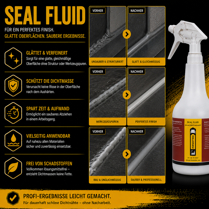 Innotec Seal Fluid – Lösungsmittelfreies Glättmittel – Produktvorteil und Anwendung 3