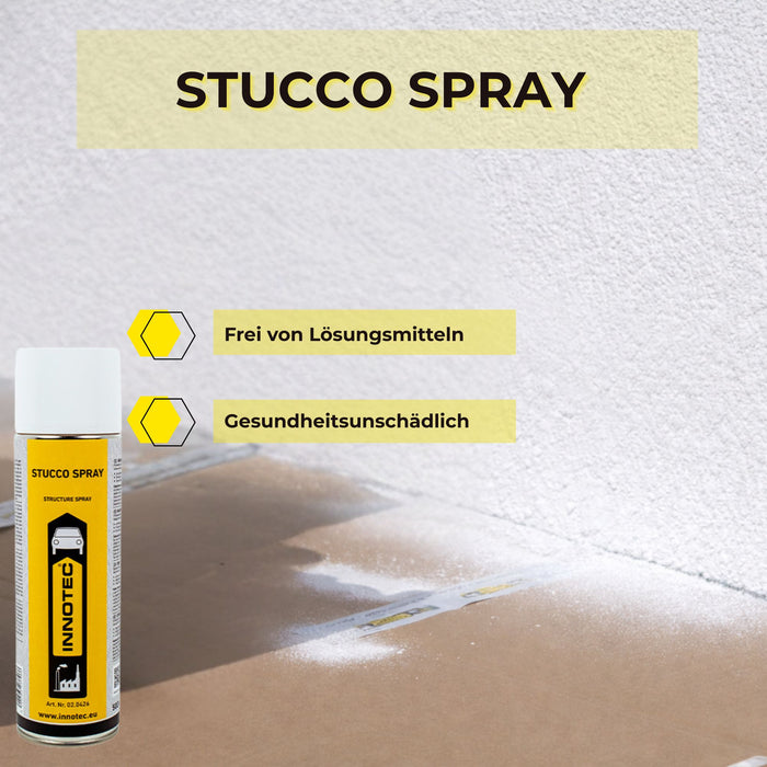 Innotec Stucco Spray – Strukturspray – Produktvorteil und Anwendung 1
