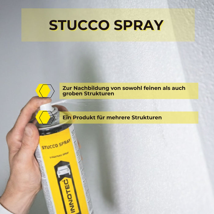 Innotec Stucco Spray – Strukturspray – Produktvorteil und Anwendung 5