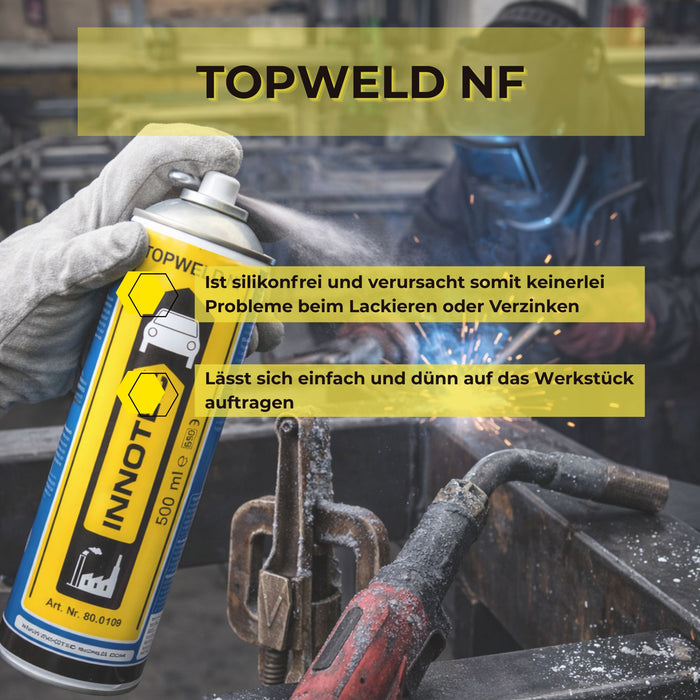 Innotec Topweld NF – Schweißschutzspray – Produktvorteil und Anwendung 3
