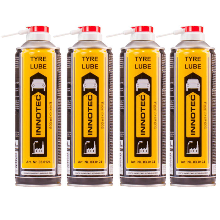 Innotec Tyre Lube - Transparent (6100), 4er-Set, Artikelnummer 1055