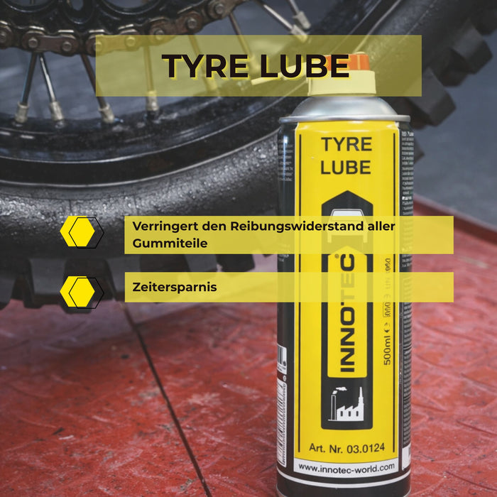 Innotec Tyre Lube – Montagespray – Produktvorteil und Anwendung 2