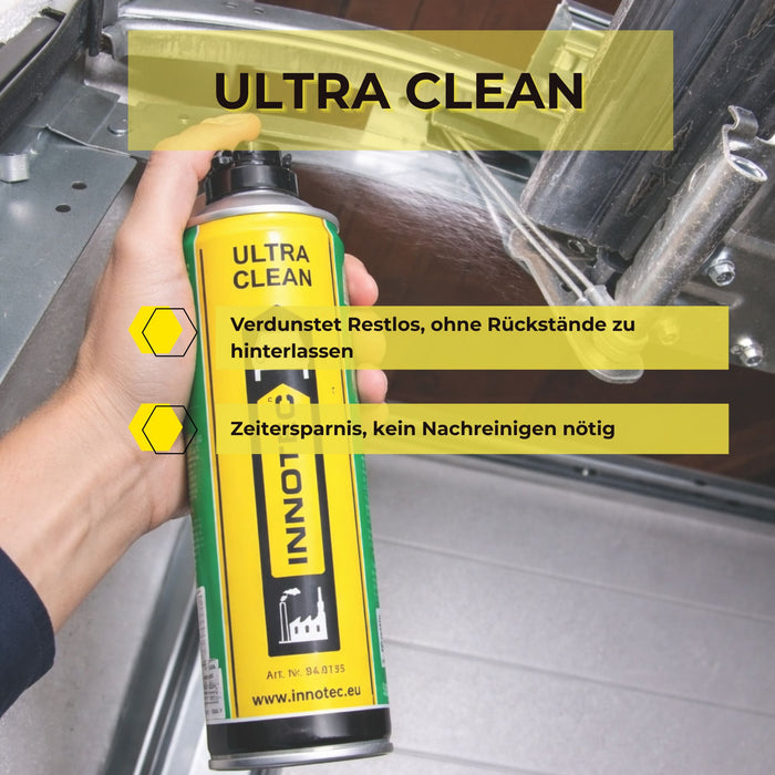 Innotec Ultra Clean – Entfetterspray – Produktvorteil und Anwendung 3
