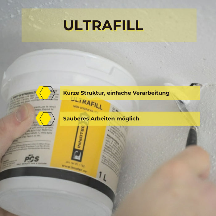 Innotec Ultrafill – Universelle Spachtelmasse – Produktvorteil und Anwendung 5