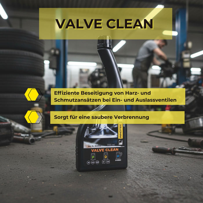 Innotec Valve Clean – Ventil-Reiniger – Produktvorteil und Anwendung 1