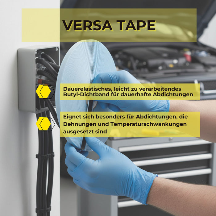 Innotec Versa Tape – Selbstklebendes Butyldichtband – Produktvorteil und Anwendung 2
