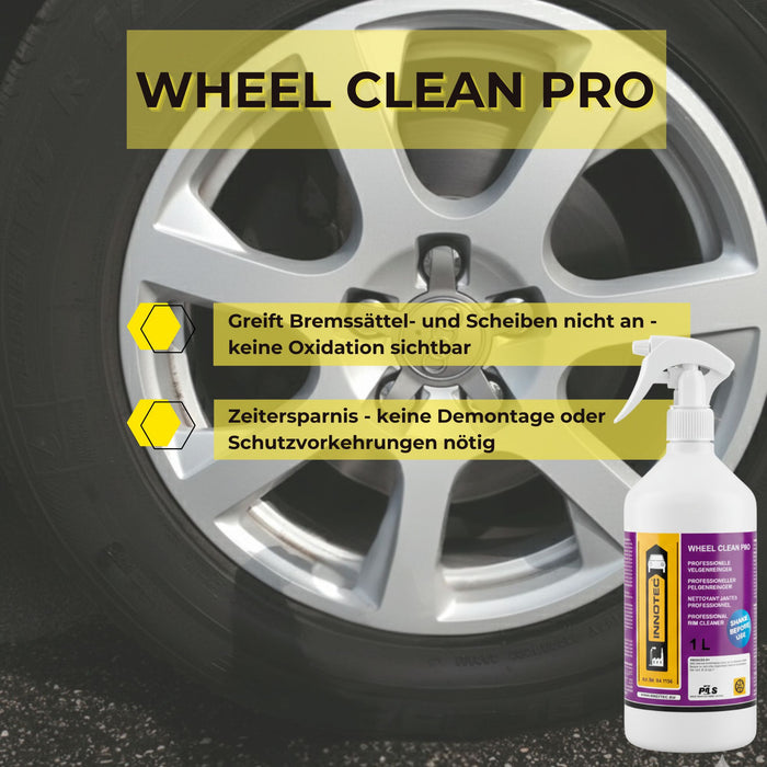 Innotec Wheel Clean Pro – Säurefreier Felgen- und Alureiniger – Produktvorteil und Anwendung 4
