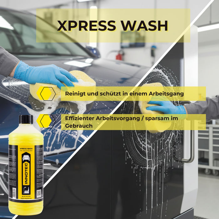 Innotec Xpress Wash – Auto-Shampoo / Lackreiniger – Produktvorteil und Anwendung 2