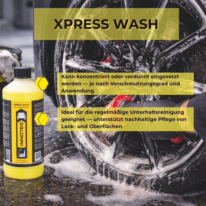 Innotec Xpress Wash – Auto-Shampoo / Lackreiniger – Produktvorteil und Anwendung 3