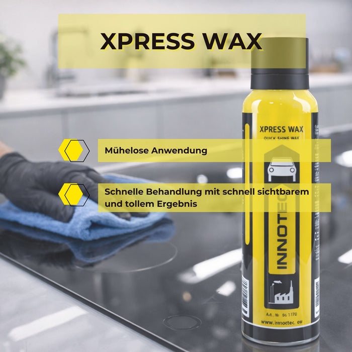 Innotec Xpress Wax – Sprühbares Schnellwachs – Produktvorteil und Anwendung 5