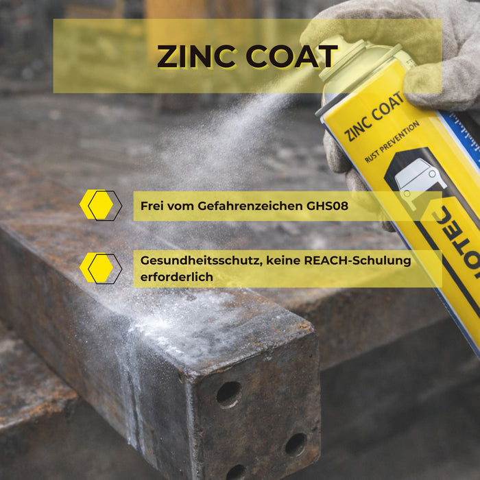 Innotec Zinc Coat – Zink- und Schweißspray – Produktvorteil und Anwendung 4