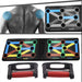 12 in 1 Faltbare Push Up Rack Board mit Handgriff für Muskeltraining Effektiv Formen