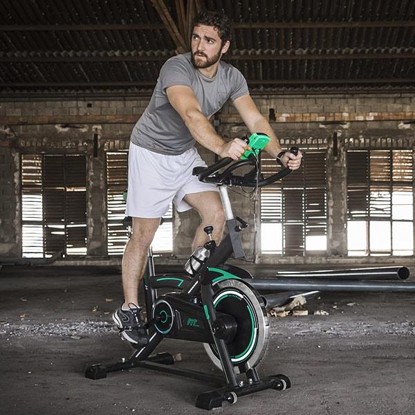 Spin Extreme 25 Hometrainer - Sport ohne Fitnessstudio - Heimtrainer Fahrrad - Standfahrrad Extreme Indoor Bike 25