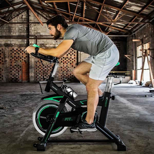 Spin Extreme 25 Hometrainer - Sport ohne Fitnessstudio - Heimtrainer Fahrrad - Standfahrrad Extreme Indoor Bike 25