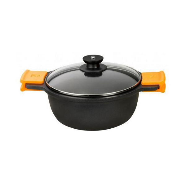 Kasserolle mit Glasabdeckung BRA Efficient (24 cm) Aluminium (Refurbished A+)
