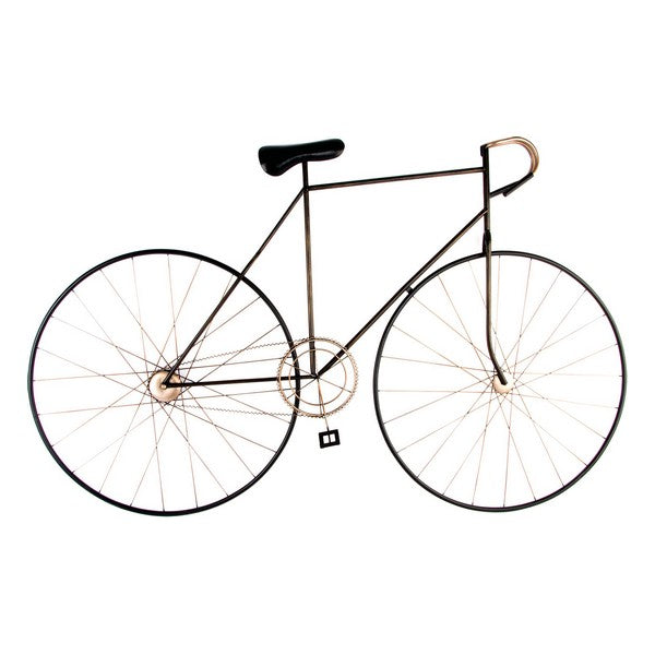 Wanddekoration Dekodonia Fahrrad Metall Vintage (150 x 92 cm)
