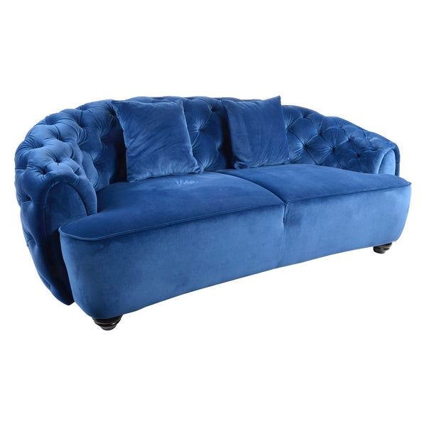 Sofa Dekodonia Bluenery Polyester Metall (213 x 103 x 84 cm)