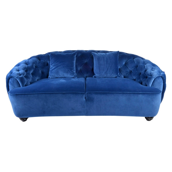 Sofa Dekodonia Bluenery Polyester Metall (213 x 103 x 84 cm)