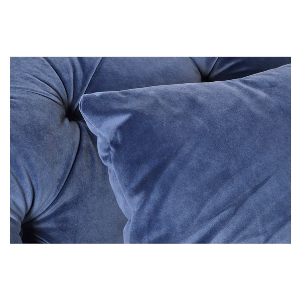 Sofa Dekodonia Bluenery Polyester Metall (213 x 103 x 84 cm)
