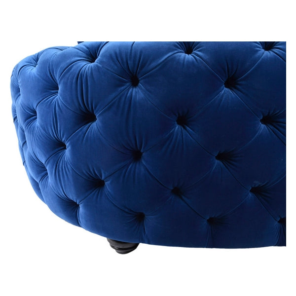 Sofa Dekodonia Bluenery Polyester Metall (213 x 103 x 84 cm)