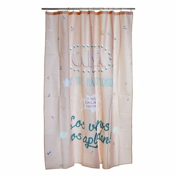 Duschvorhang Dekodonia Canta Polyester (180 x 200 cm)
